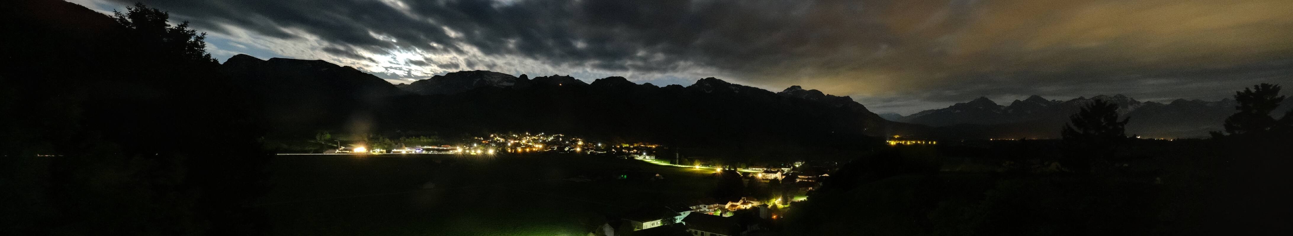 Archiv Foto Webcam Halblech - Blick über Buching