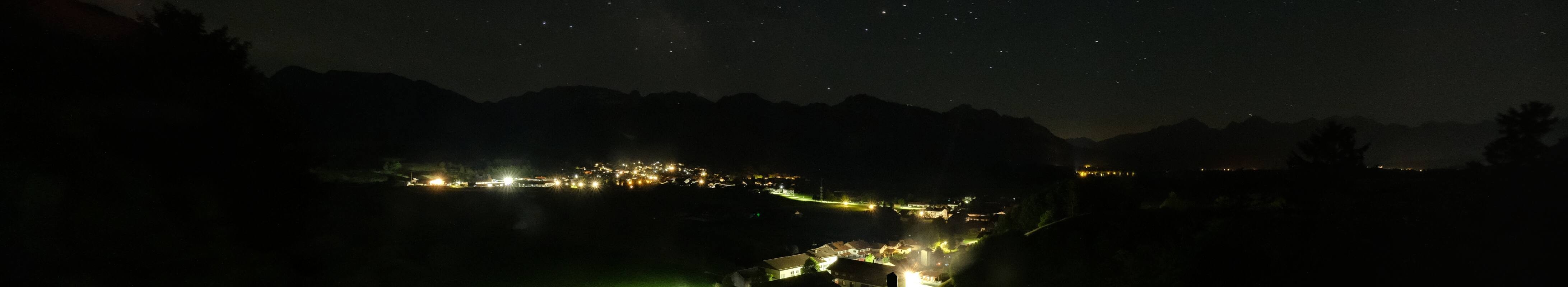 Archiv Foto Webcam Halblech - Blick über Buching