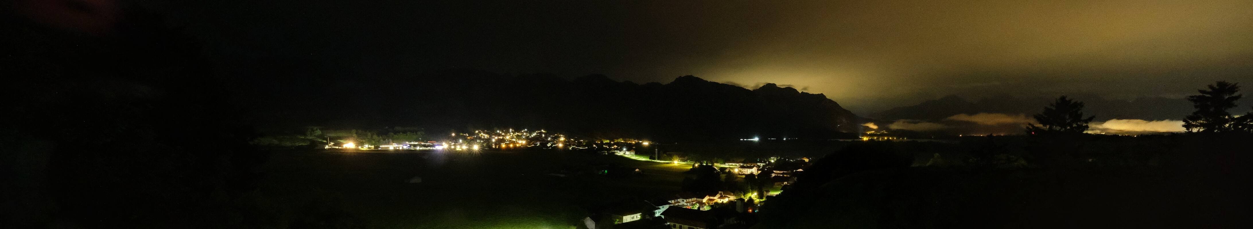 Archiv Foto Webcam Halblech - Blick über Buching