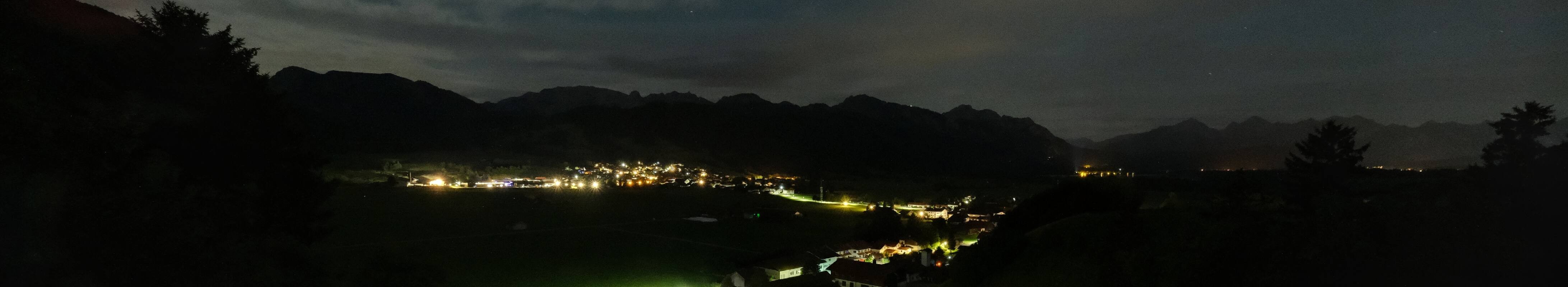 Archiv Foto Webcam Halblech - Blick über Buching