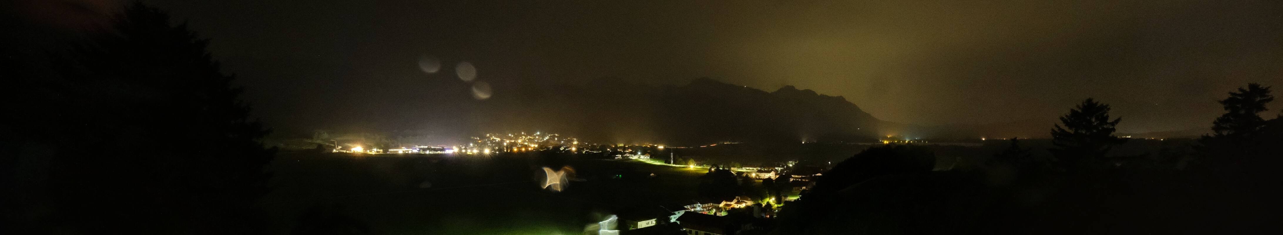 Archiv Foto Webcam Halblech - Blick über Buching
