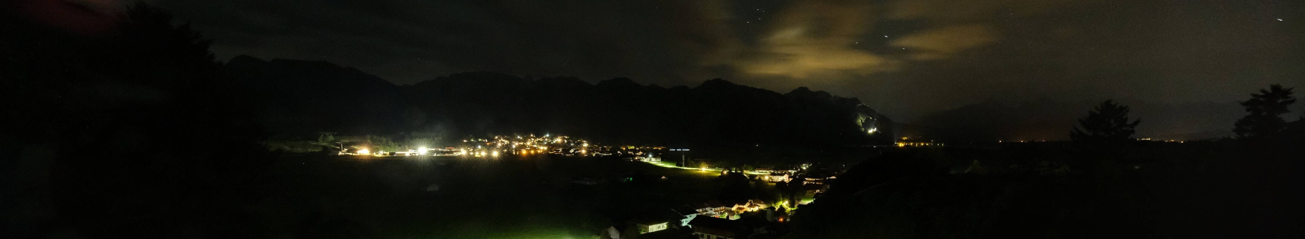 Archiv Foto Webcam Halblech - Blick über Buching