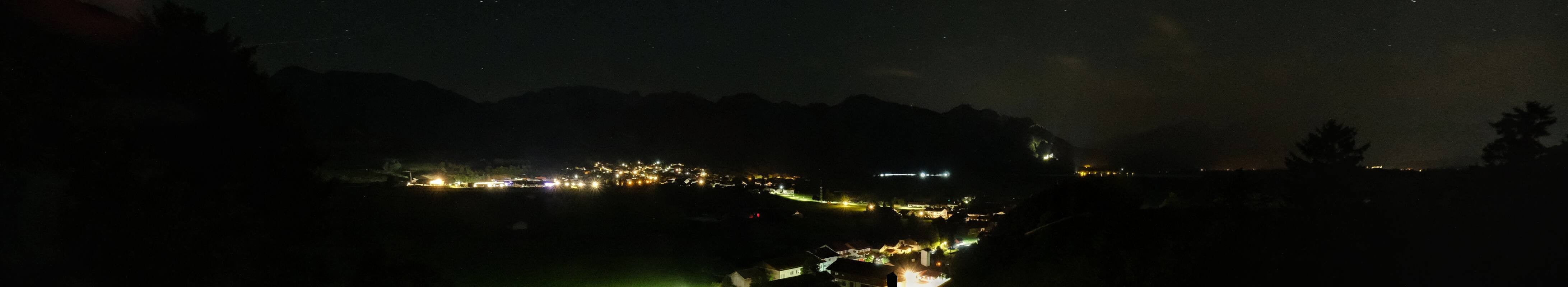 Archiv Foto Webcam Halblech - Blick über Buching