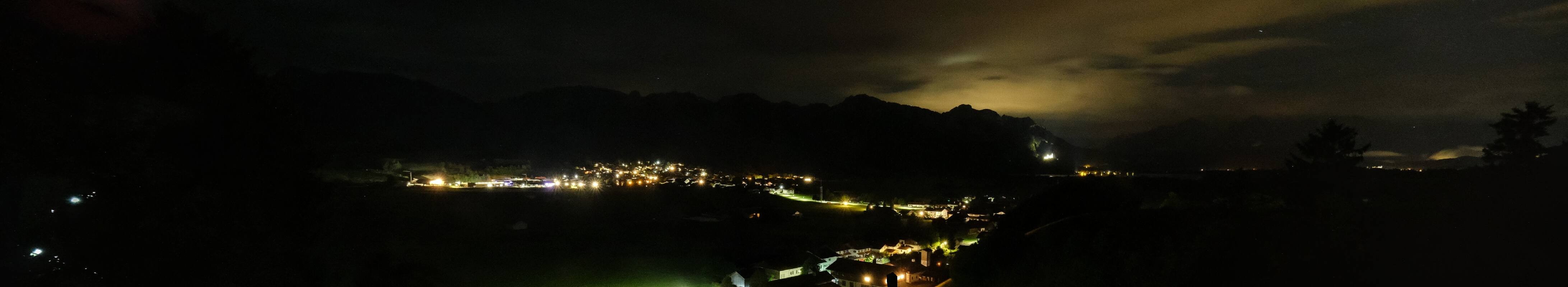 Archiv Foto Webcam Halblech - Blick über Buching