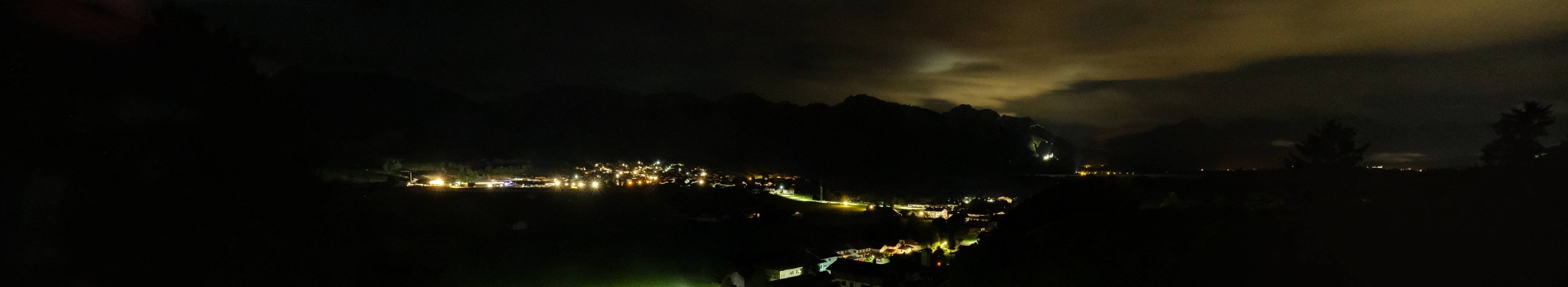 Archiv Foto Webcam Halblech - Blick über Buching
