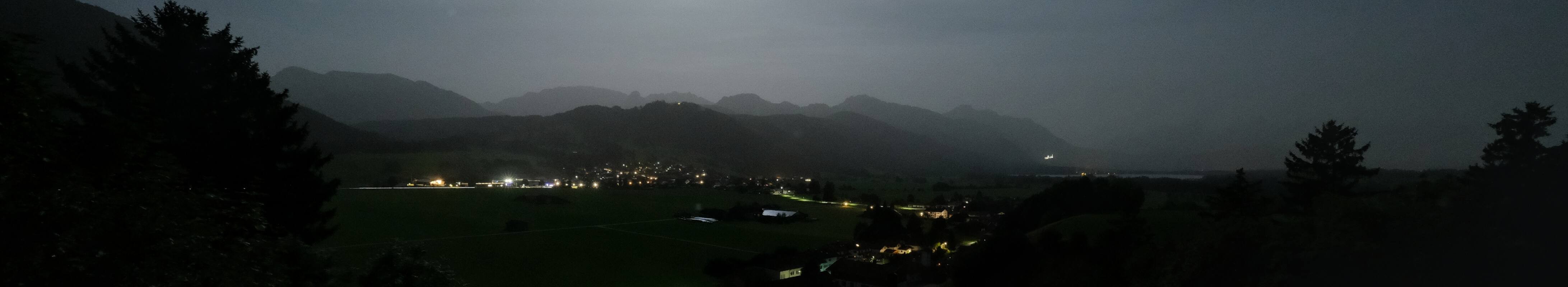Archiv Foto Webcam Halblech - Blick über Buching
