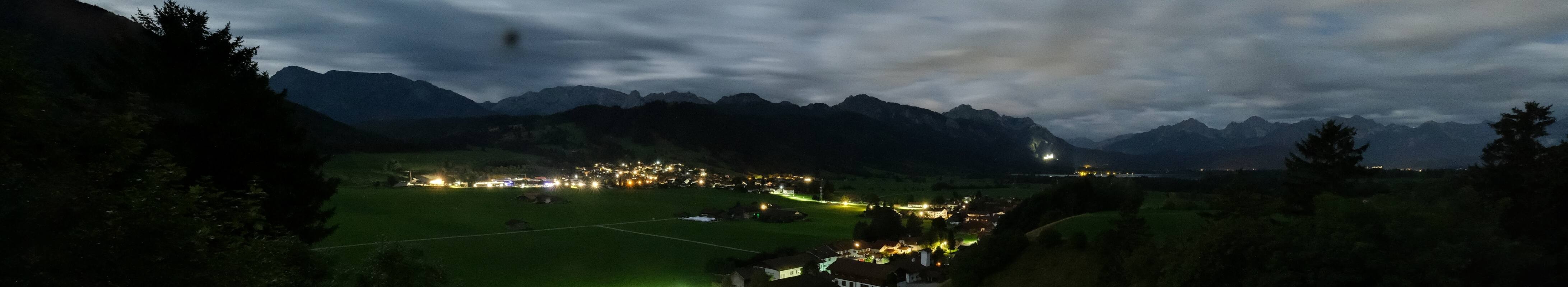 Archiv Foto Webcam Halblech - Blick über Buching