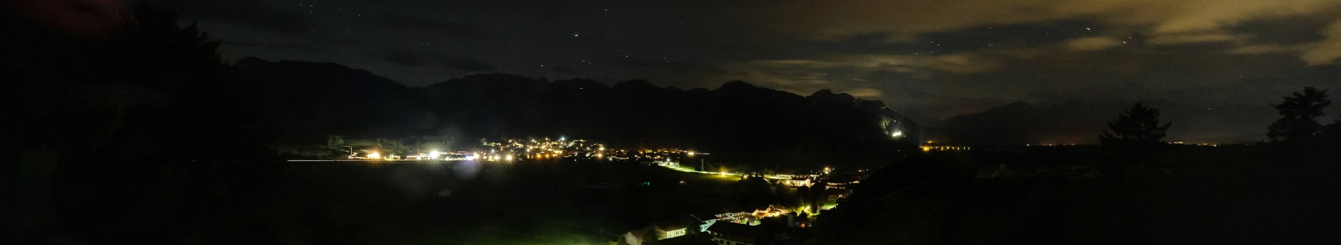 Archiv Foto Webcam Halblech - Blick über Buching
