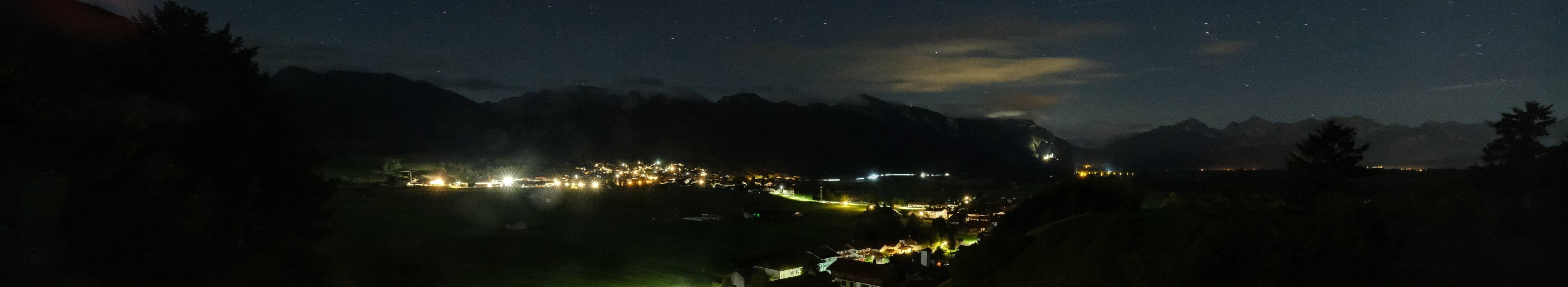Archiv Foto Webcam Halblech - Blick über Buching