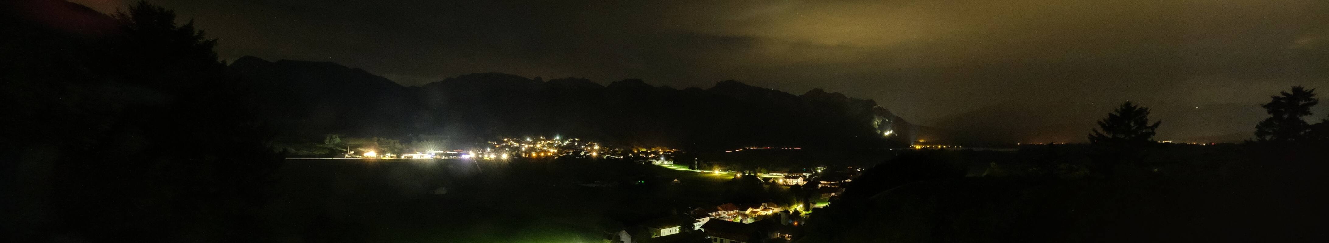 Archiv Foto Webcam Halblech - Blick über Buching