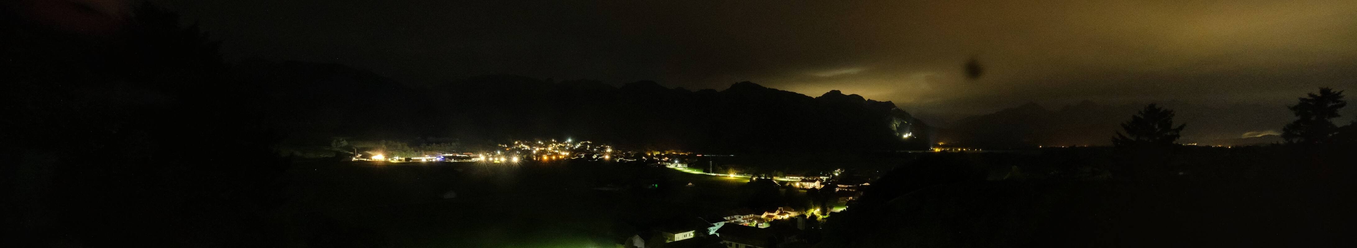 Archiv Foto Webcam Halblech - Blick über Buching