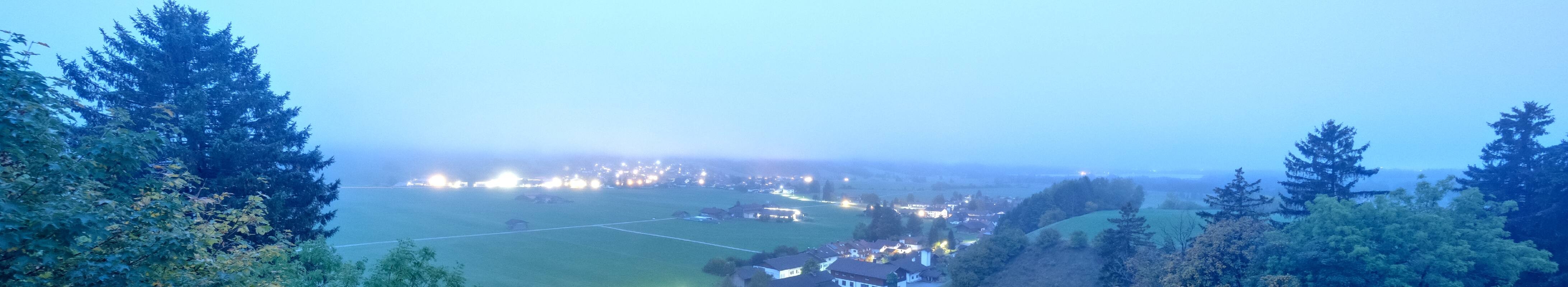 Archiv Foto Webcam Halblech - Blick über Buching