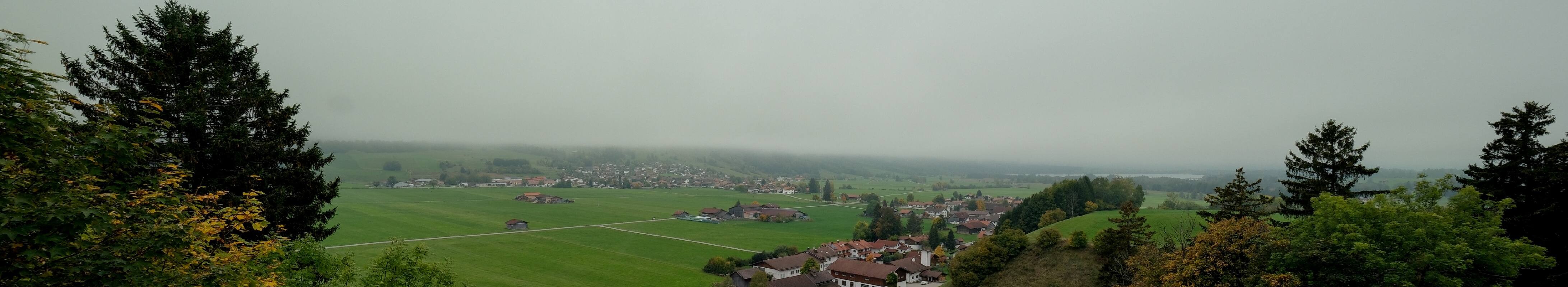 Archiv Foto Webcam Halblech - Blick über Buching
