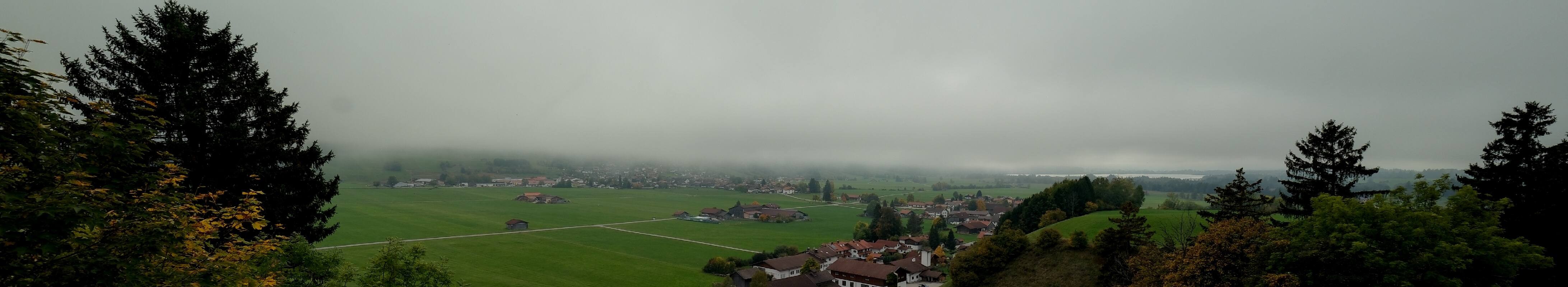 Archiv Foto Webcam Halblech - Blick über Buching