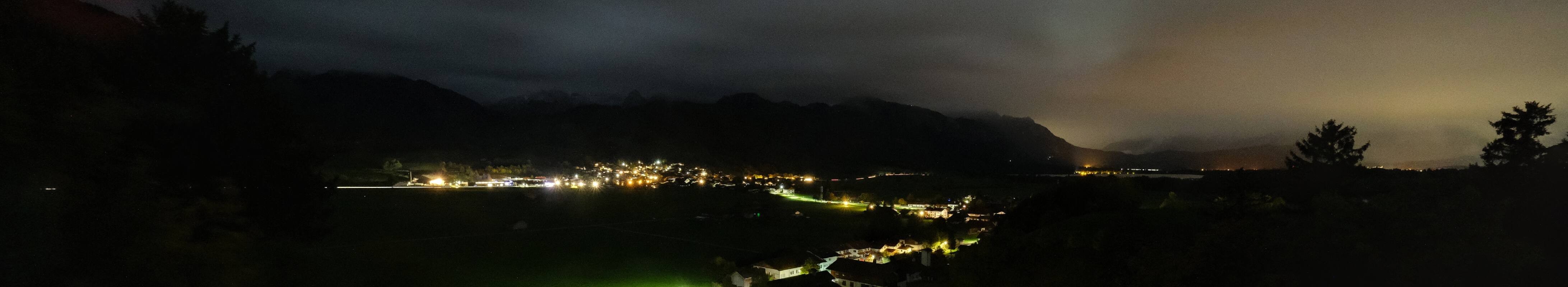 Archiv Foto Webcam Halblech - Blick über Buching