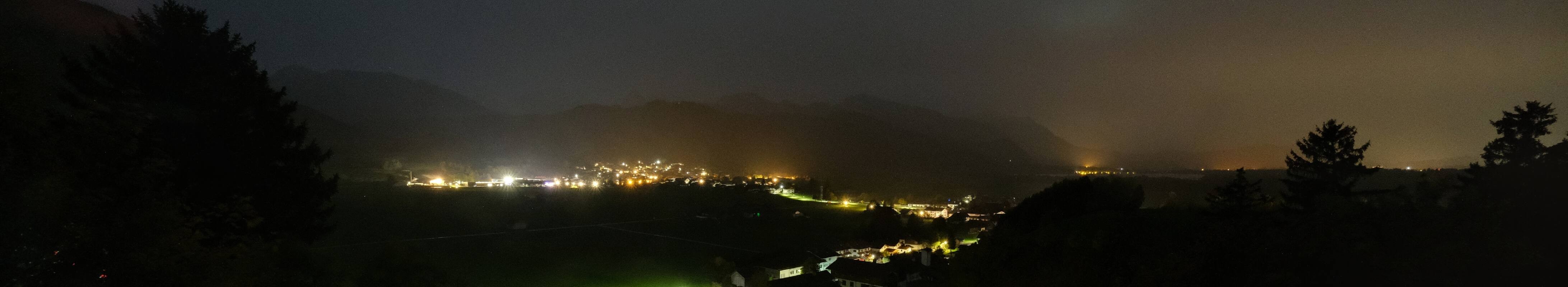 Archiv Foto Webcam Halblech - Blick über Buching