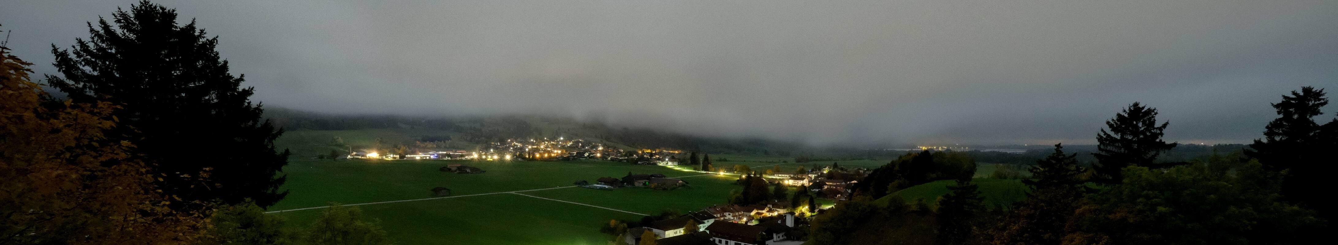 Archiv Foto Webcam Halblech - Blick über Buching