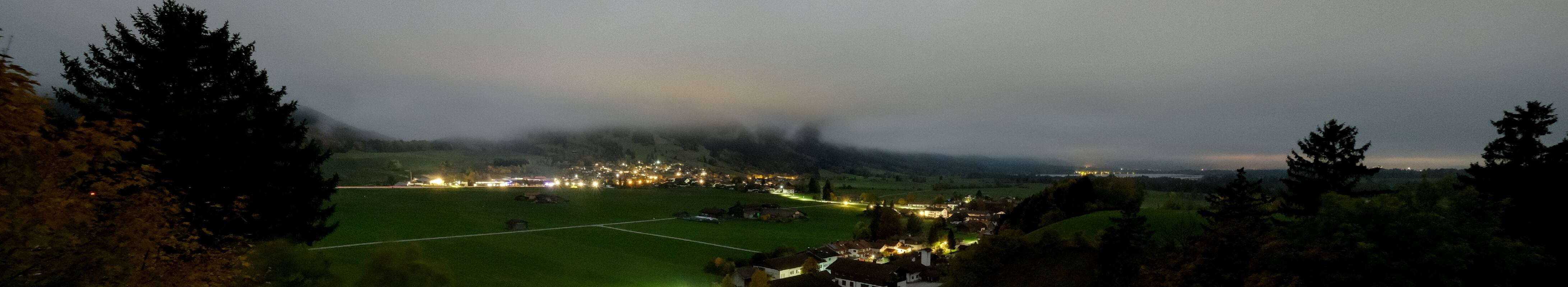 Archiv Foto Webcam Halblech - Blick über Buching