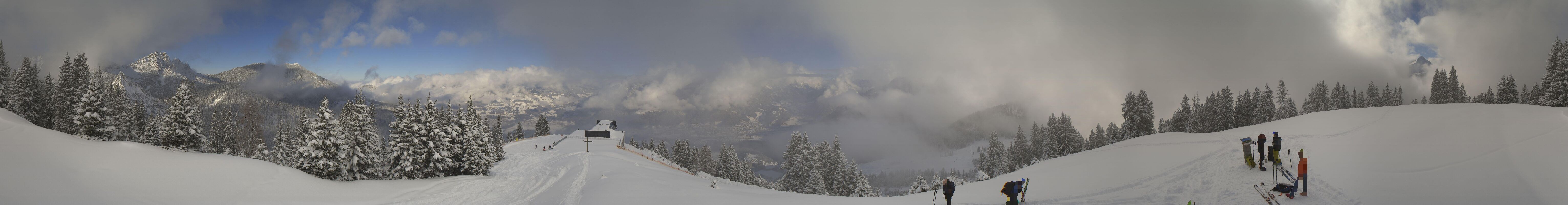 Archiv Foto Webcam Brandnertal - Ausblick Loischkopf