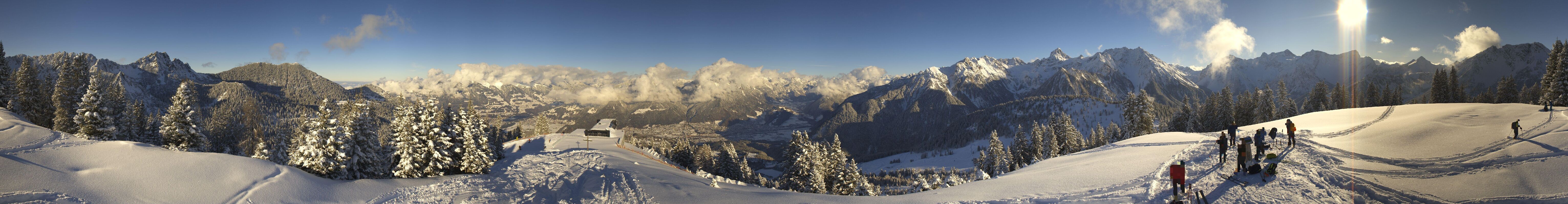 Archiv Foto Webcam Brandnertal - Ausblick Loischkopf
