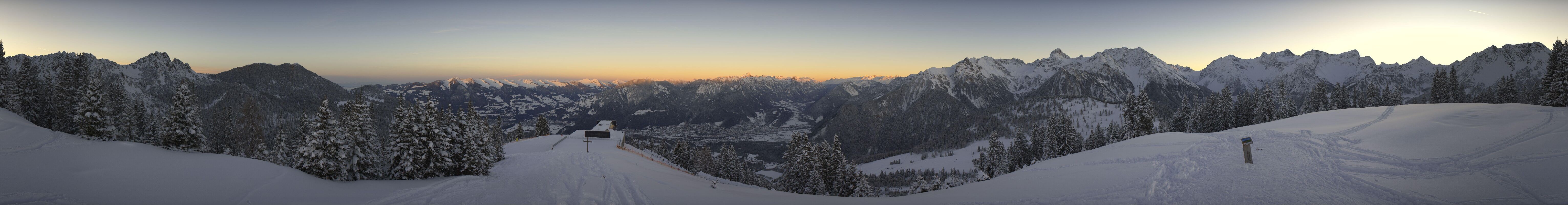 Archiv Foto Webcam Brandnertal - Ausblick Loischkopf