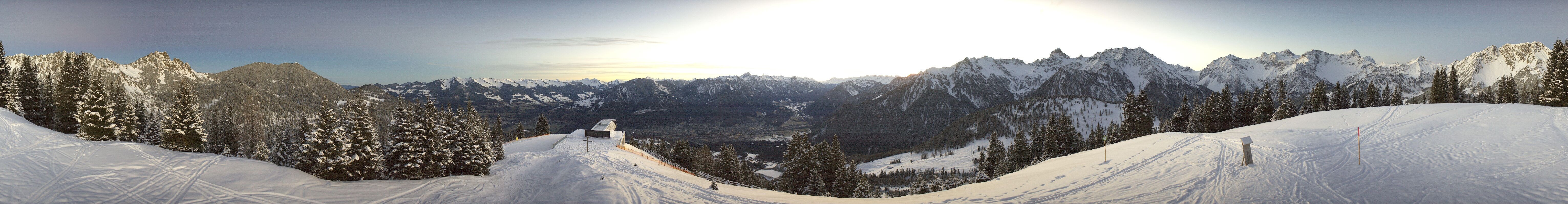 Archived image Webcam Brandnertal - Loischkopf