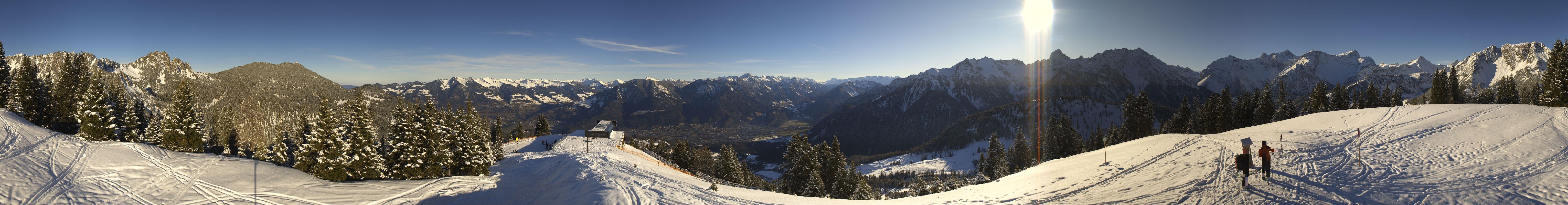 Archived image Webcam Brandnertal - Loischkopf