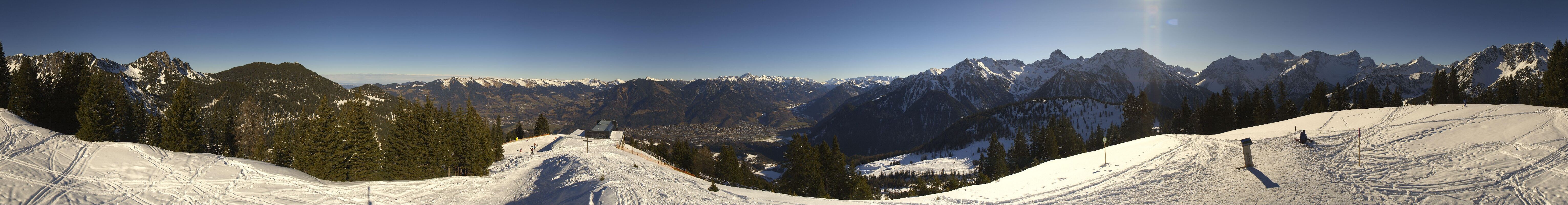 Archived image Webcam Brandnertal - Loischkopf