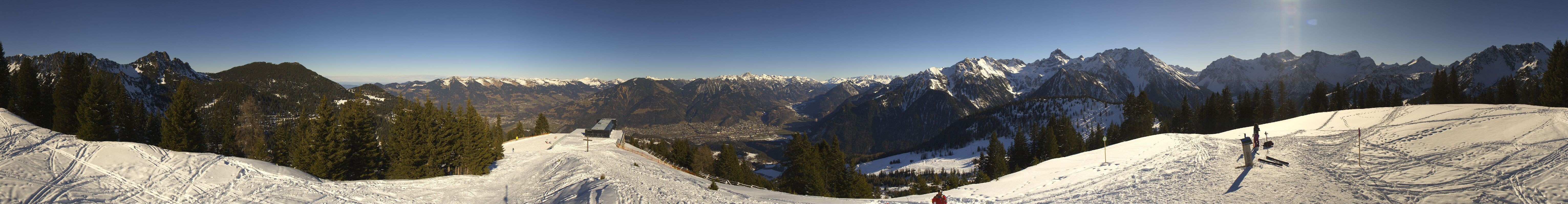 Archived image Webcam Brandnertal - Loischkopf