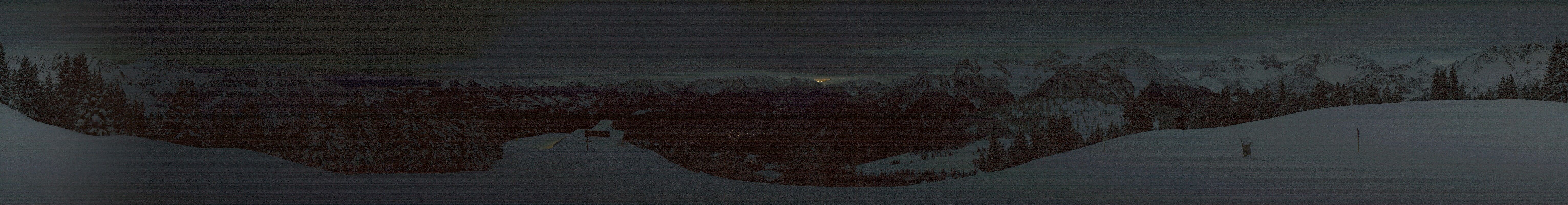 Archiv Foto Webcam Brandnertal - Ausblick Loischkopf