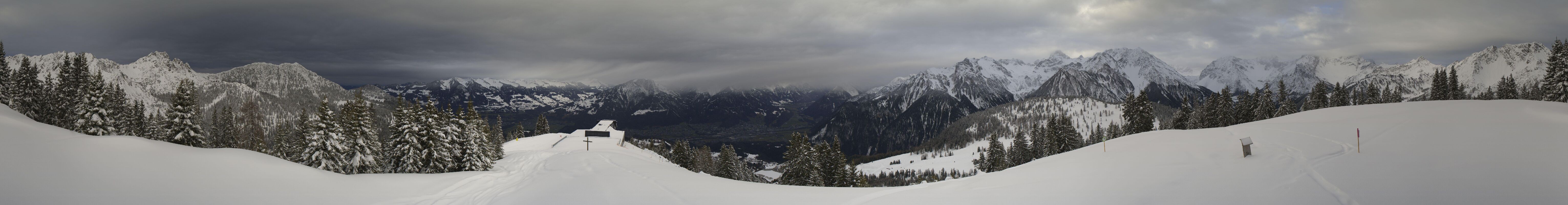 Archiv Foto Webcam Brandnertal - Ausblick Loischkopf