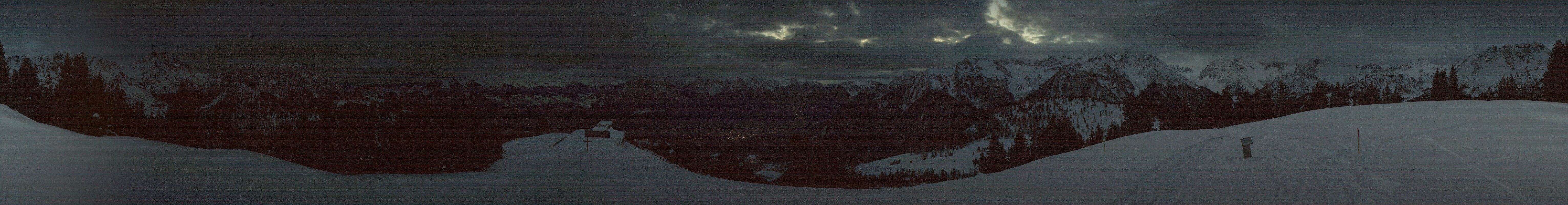 Archiv Foto Webcam Brandnertal - Ausblick Loischkopf