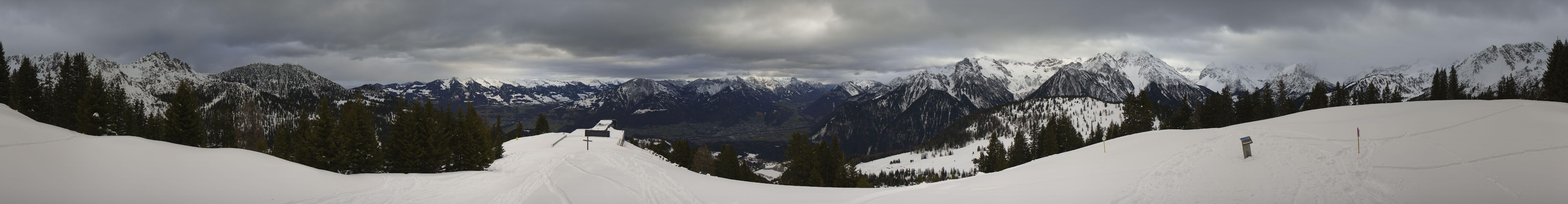 Archiv Foto Webcam Brandnertal - Ausblick Loischkopf