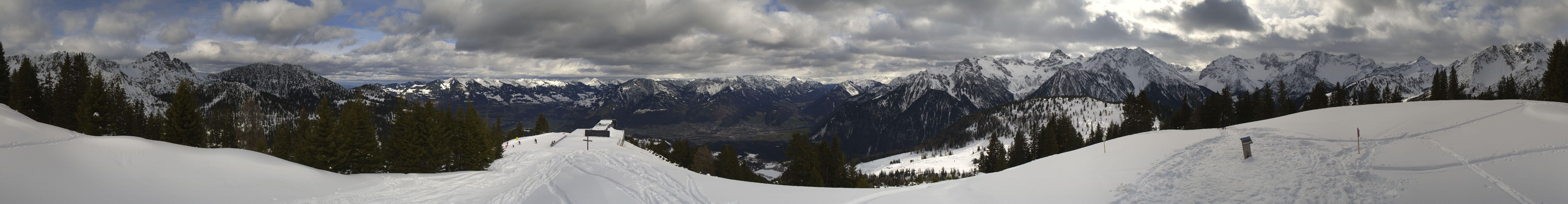 Archiv Foto Webcam Brandnertal - Ausblick Loischkopf