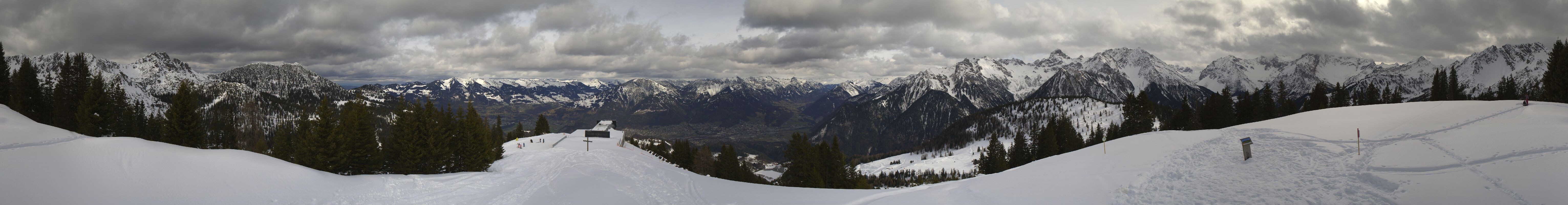 Archiv Foto Webcam Brandnertal - Ausblick Loischkopf