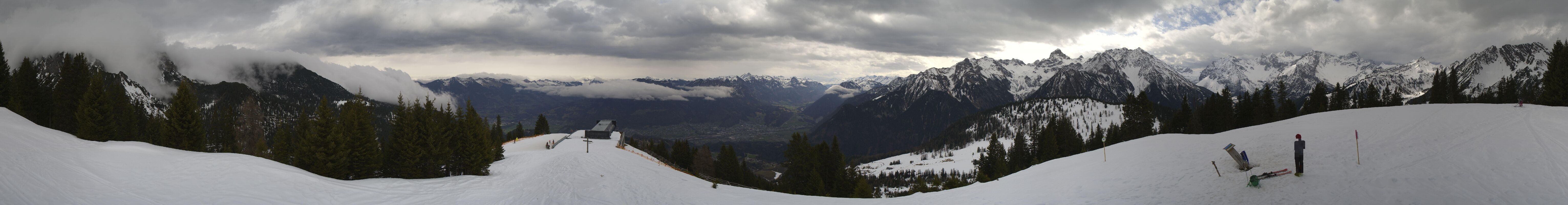 Archiv Foto Webcam Brandnertal - Ausblick Loischkopf