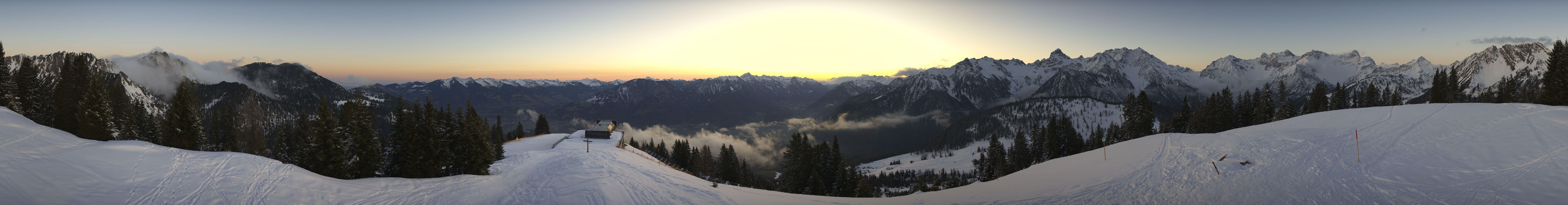 Archiv Foto Webcam Brandnertal - Ausblick Loischkopf