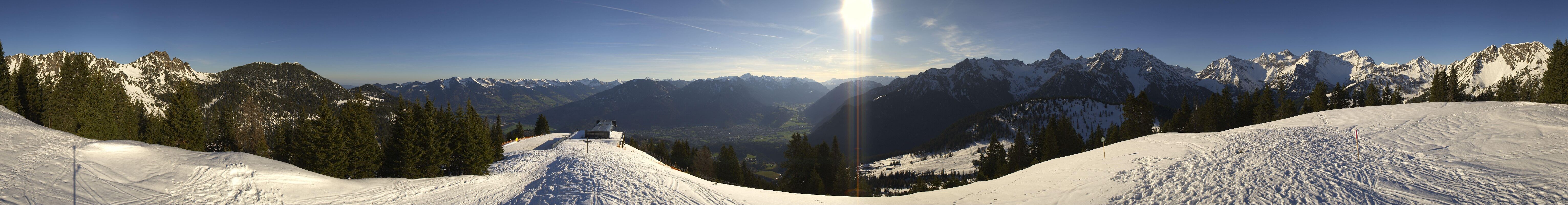 Archiv Foto Webcam Brandnertal - Ausblick Loischkopf