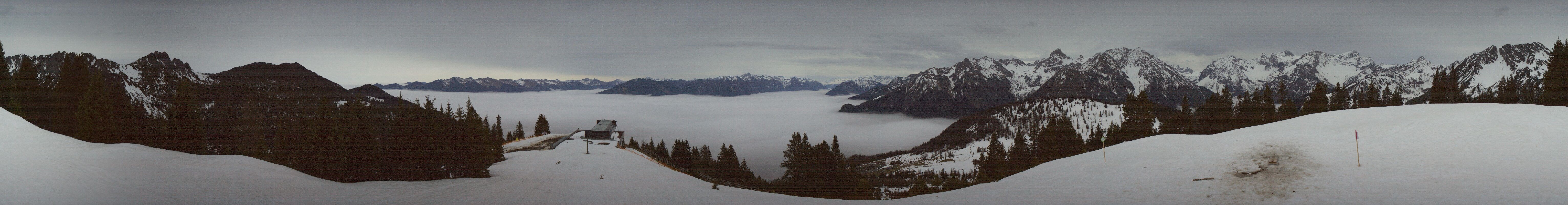 Archived image Webcam Brandnertal - Loischkopf