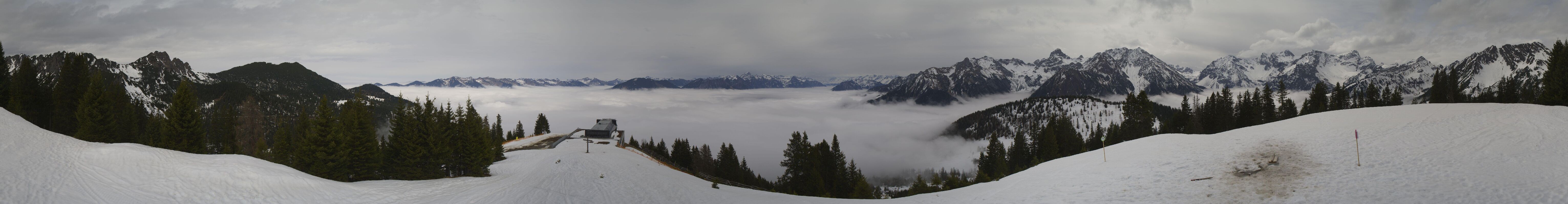 Archiv Foto Webcam Brandnertal - Ausblick Loischkopf