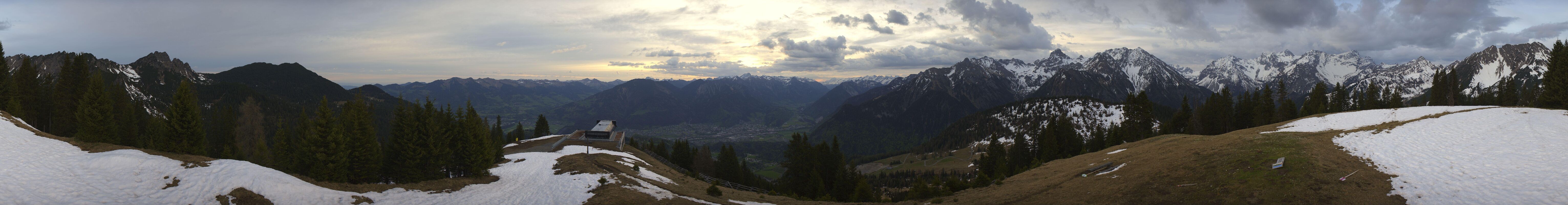 Archiv Foto Webcam Brandnertal - Ausblick Loischkopf
