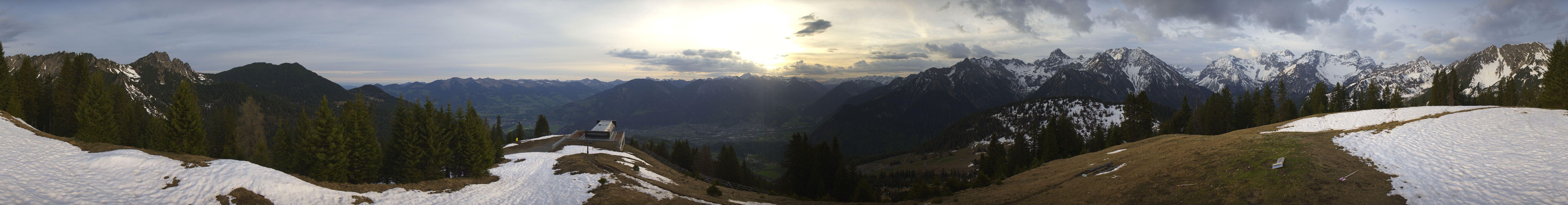 Archiv Foto Webcam Brandnertal - Ausblick Loischkopf
