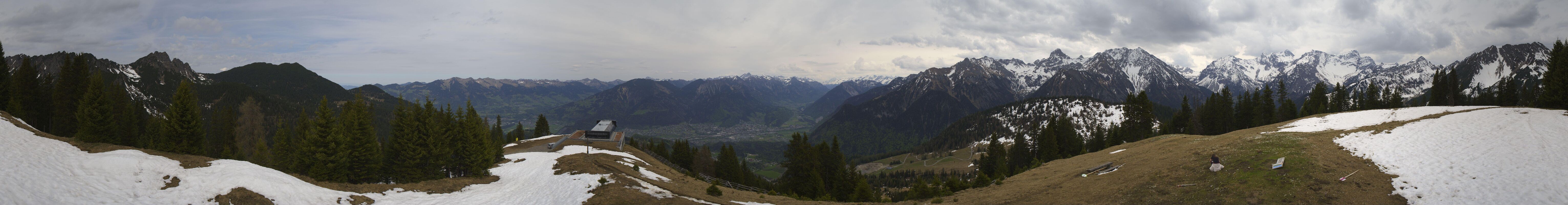 Archiv Foto Webcam Brandnertal - Ausblick Loischkopf