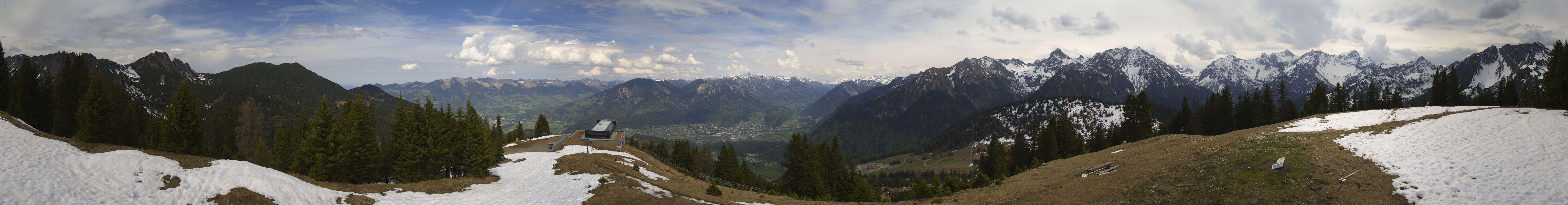 Archiv Foto Webcam Brandnertal - Ausblick Loischkopf