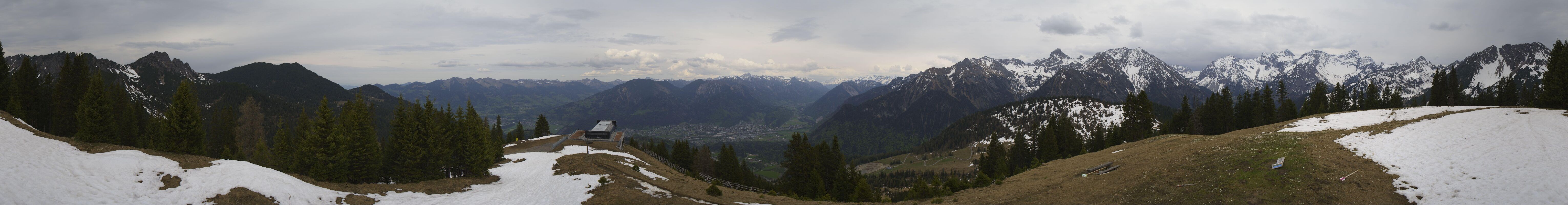 Archiv Foto Webcam Brandnertal - Ausblick Loischkopf