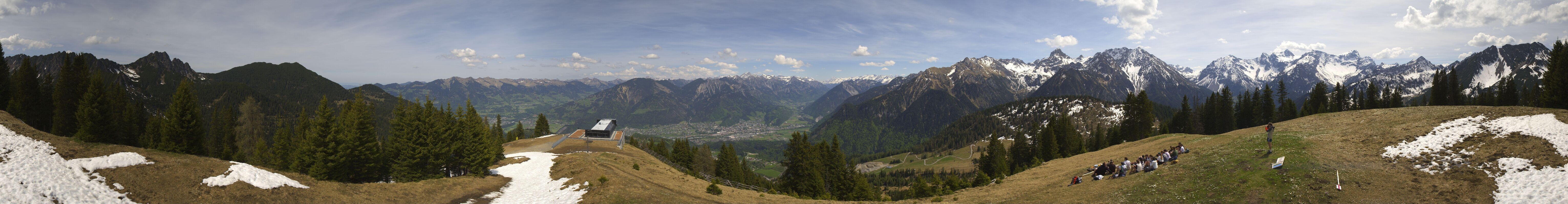 Archiv Foto Webcam Brandnertal - Ausblick Loischkopf