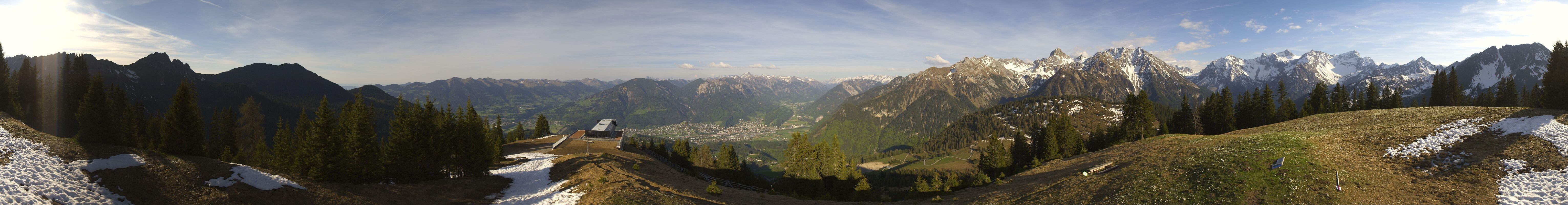 Archiv Foto Webcam Brandnertal - Ausblick Loischkopf
