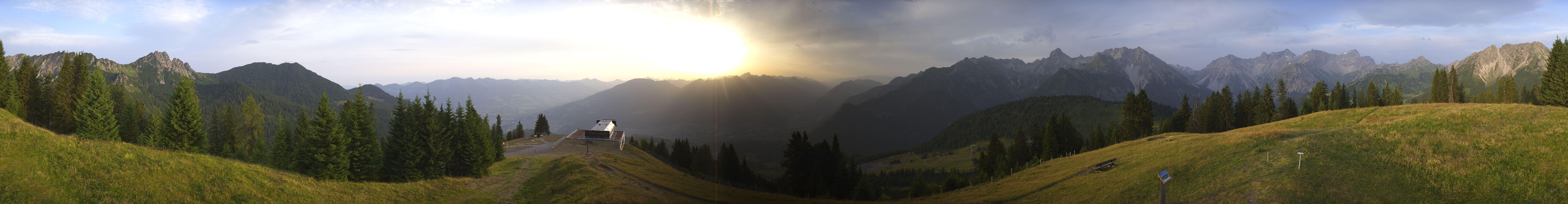 Archived image Webcam Brandnertal - Loischkopf