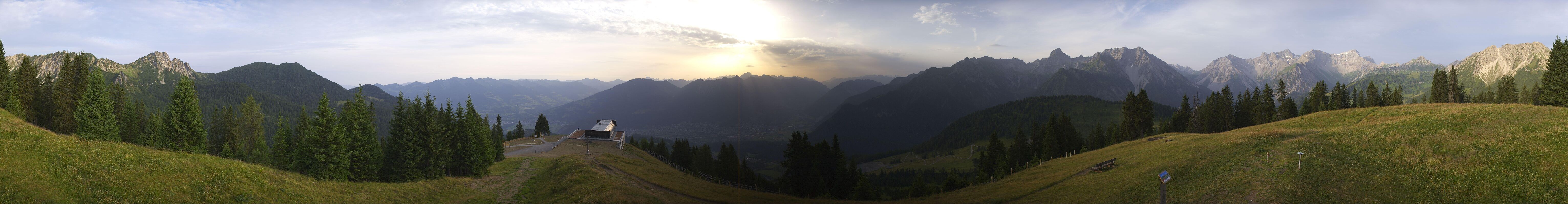 Archived image Webcam Brandnertal - Loischkopf