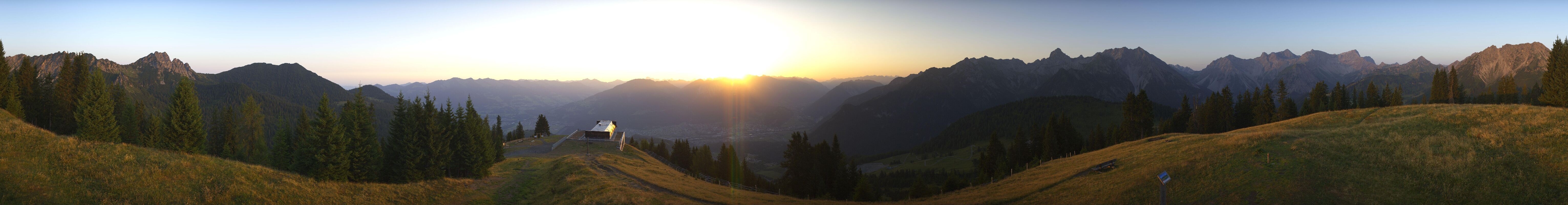Archiv Foto Webcam Brandnertal - Ausblick Loischkopf